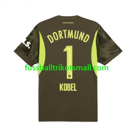 Fußballtrikots Borussia Dortmund Gregor Kobel 1 Torwart 2024-2025 Kurzarm Auswärts-trikot kaufen